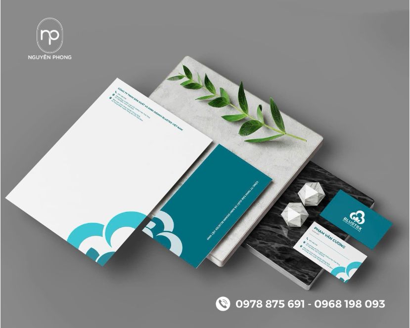 Mẫu phong bì thiết kế theo phong cách thương hiệu